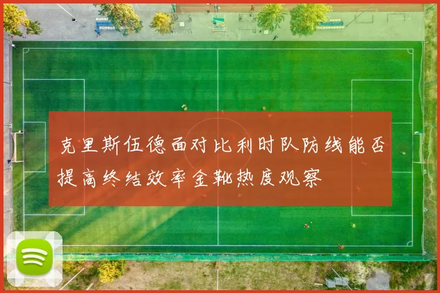 克里斯伍德面对比利时队防线能否提高终结效率金靴热度观察